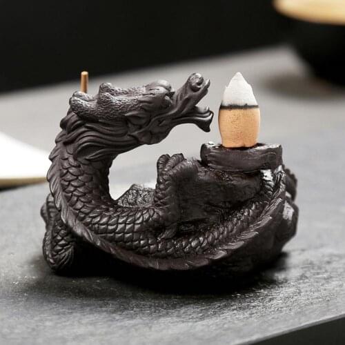 Dragon Porcelain Backflow Incense Burner Porcelain Backflow Incense Burner #W0