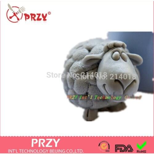 Soap Mold Fondant Cake Decoration Mold Handmade Soap Mold Sheep Shaped Silicone Moulds Aroma Stone Przy DIY Sell Hot 3D 001