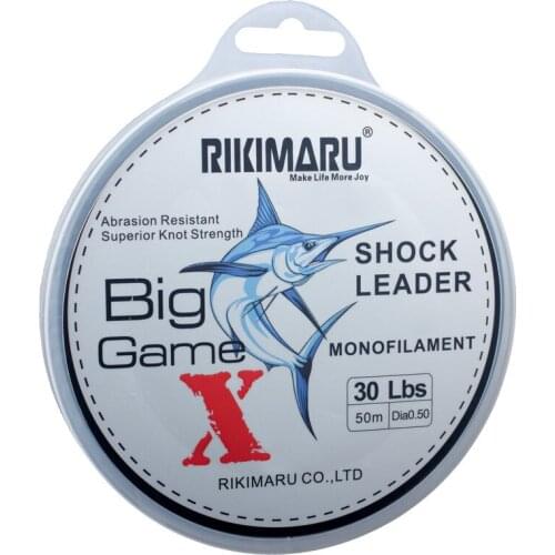 2021Hot High Quality Monofilament Fishing Line Nylon Mainline 50M 30-200LB Super Strong Japan Bass Carp Fish Fishing Accessories