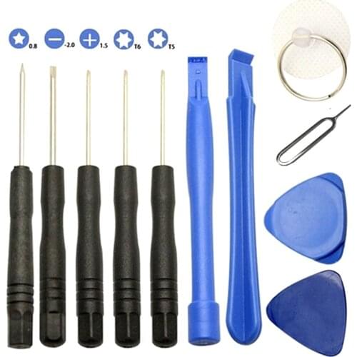 11Pcs/Set Screwdriver Repair Tools Kit Opening Pry For iPhone 8 7 6 5 4 4S 3GS EIG88