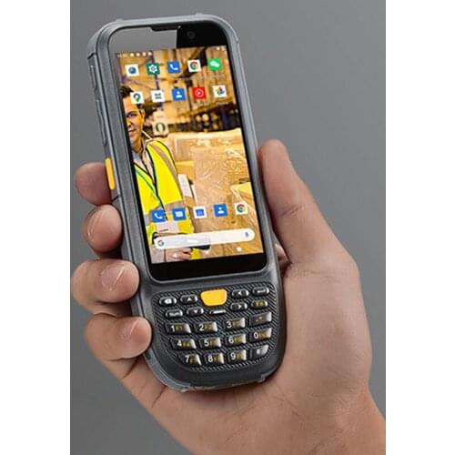 Android Handheld PDA Terminal Zebra Barcode Scanner 1D Laser 2D QR Portable Data Collector Device With WIFI 4G NFC