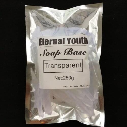 Transparent Handmade Soap Base Making Natural Skin Care Raw Material 250g