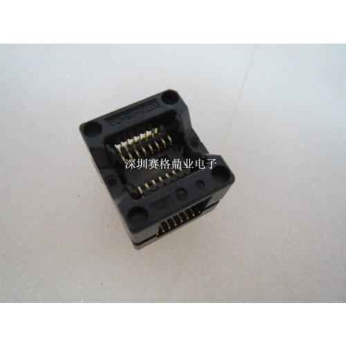 SOP16/DIP SOIC16 SOP8 Burn-in Socket gold plating IC testing seat Test Socket test bench