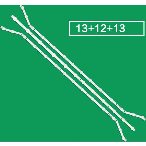 New kit 3 PCS 13LED LED strip for Samsung UE40H6203AK D3GE-400SMB-R3 D3GE-400SMA-R2 BN96-28767B BN96-28766A LM41-00001V
