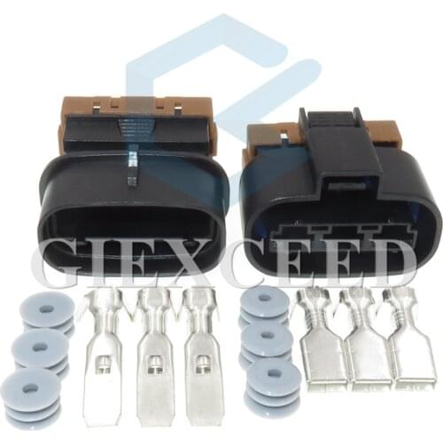 3 Pin PK011-03027 PK015-03027 Female Male Automotive Waterproof Connector High Current Plug For Auto Wire Cables Socket