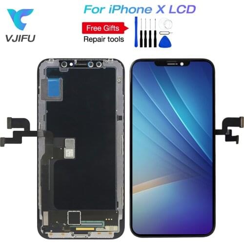 Super AMOLED For iPhone X LCD OLED Touch Screen Display Assembly With 3D Touch Original OEM TFT For choosing 100% Tested Work
