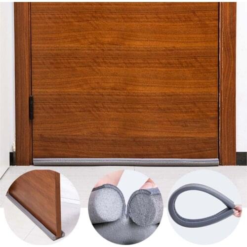 Soundproof Flexible Door Bottom Sealing Strip Dustproof Weatherstrip Guard Stop H58C
