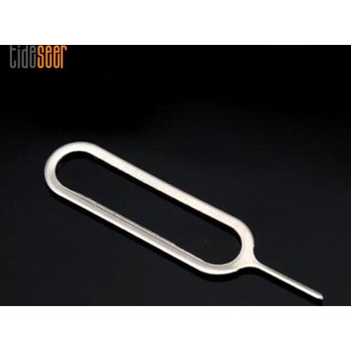 1000pcs Smartphone Take Sim Card Remover Tool Pin Needle Replacement Parts Metal