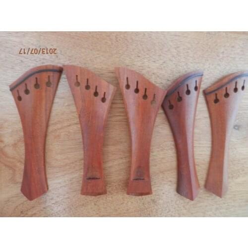 4/4 harp hollowed pernambuco wood violin tailpiece ,5pcs wholesale