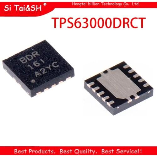 5pcs TPS63000DRCR SON-10 TPS63000DRCT QFN-10 TPS63000 QFN