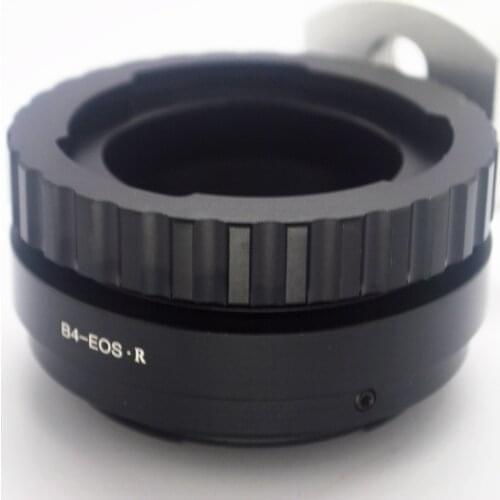 B4-RF Lens Mount Adapter Ring for Movie Broadcast Canon Fujinon Zeiss B4 2/3 Lens & Canon EOS R EOSR RF Body B4-EOSR Adaptor