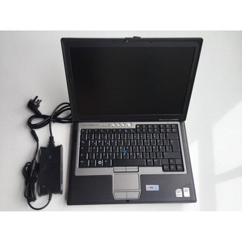 Second hand laptop d630 ram 4g auto diagnostic computer 2 years warranty choose hdd for mb c3 c4 c5 for bmw icom a2/a3