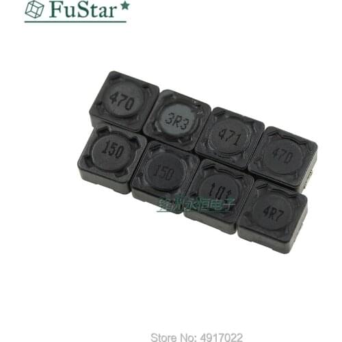 10PCS Inductor CD74R Power Inductance SMD 7*7*4MM 100UH 150UH 220UH 330UH 470UH Shielded Patch Power inductor 7x7x4 mm