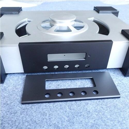 430*103*363.5MM Gland Type CD Player Chassis CD Turntable Enclosure Full Aluminum amplifier Chassis amplifier case