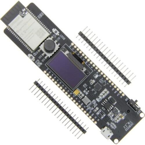 LILYGO TTGO T-Controller ESP32-WROVER 4MB SPI Flash And 8MB PSRAM 0.96OLED Five-Way Button 18650 Battery Holder