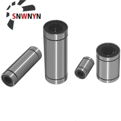 LM8UU LM10UU LM16UU LM6UU LM12UU LM3UU Linear Bushing 8mm CNC Linear Bearings For Rods Liner Rail Linear Shaft 3D Printers Parts