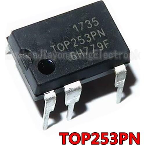 5PCS TOP252PN TOP253PN TOP254PN TOP255PN TOP256PN TOP257PN TOP258PN DIP-7 DIP7 new and original IC Chipset