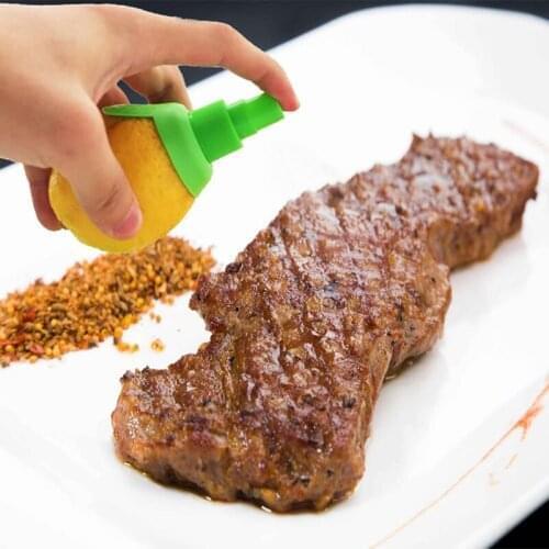 New Manual Manual Fruit Juice Sprayer Creative Lemon Juicer Salad DIY Tools Fruit and Vegetable Tools Unique Easy Kitchen Tools