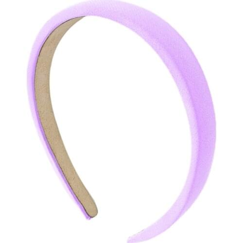 All Match Hair Hoop Simple Pure Color Summer Antislip Hair Dress for Women LX9E