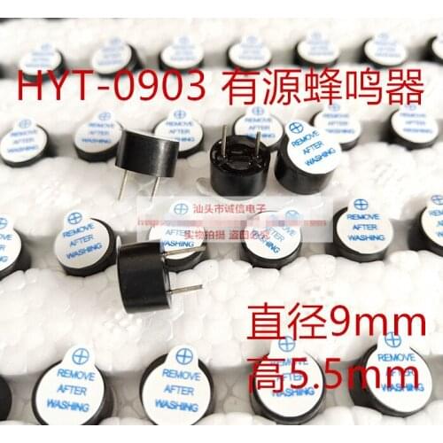 Original new 100% HYT-0903 active electromagnetic 09 buzzer 3V 9x5.5mm (Inductor)