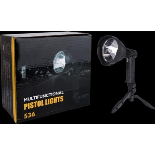 LED Handheld Spotlight Rechargeable Camping Hunting Powerful Flashlight Extraction Lamp Bracket Type L2 Torch Spot Light