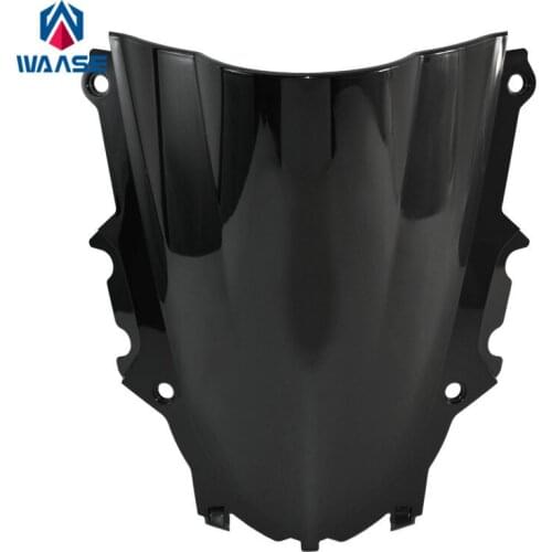 Waase For Yamaha YZF R3 R25 2019 2020 Double Bubble Windscreen Windshield Shield Screen