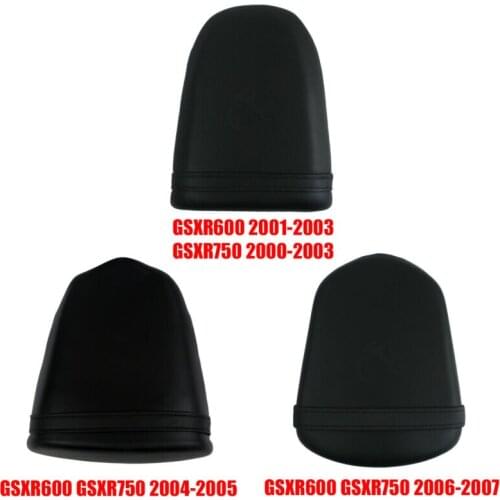 Motorcycle Rear Passenger Pillion Seat For Suzuki GSXR600 2001-2007 GXSR750 750 2000-2007