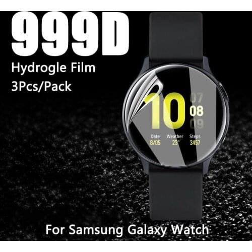 Hydrogle Film Screen Protector For Samsung Galaxy Watch 3 For Galaxy Watch Geat S3 Sport For Samsung Watch Acitve 2 Anti-Scratch