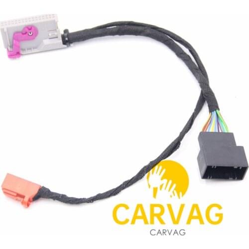 Liquid Crystal Virtual Cluster LCD Instrument Cluster Adapter Plug&Play Wire Cable harness For Audi A3 8V