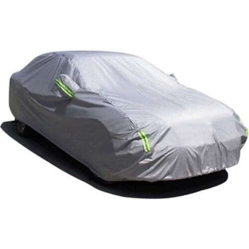 Waterproof Full Car Covers Outdoor sun uv protection, dust rain snow protective, Universal Fit suv sedan hatchback