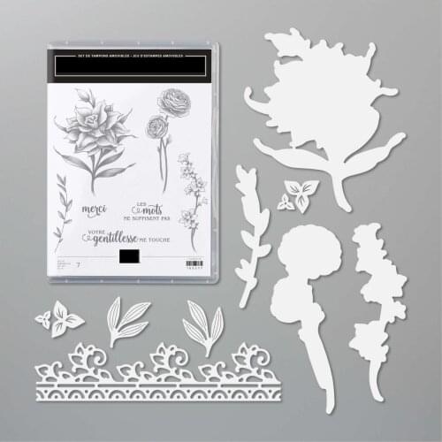 Flower Metal Cutting Dies and Stamps for DIY Scrapbooking Album Paper Cards Decorative Crafts Embossing Die Cuts