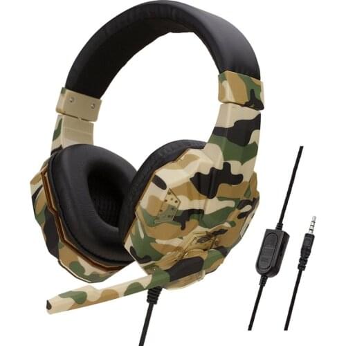SY830MV Lightweight Sound Effect Gaming Headphone Headset Audio Auriculares With Mic For PS4 PC Gamer Supper Bass