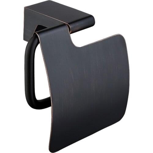Oil Rubbed Bronze high quality Solid Brass Bathroom Toilet Paper Holder Wall Mounted Tissue Bar Holder