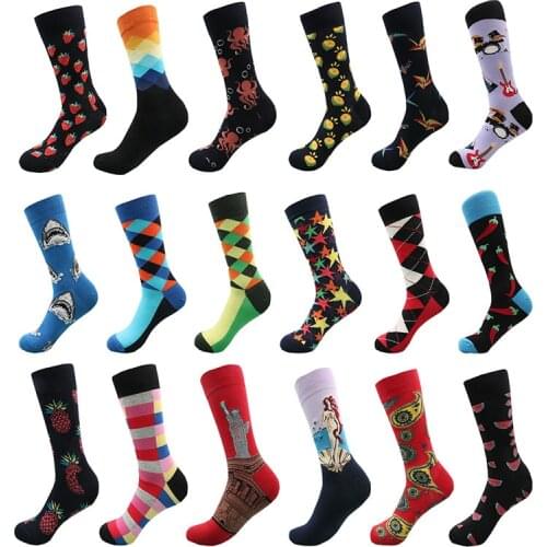Fashion Happy Socks Soft Sox Curve Men Funny Women Ladies Girls Art Socks