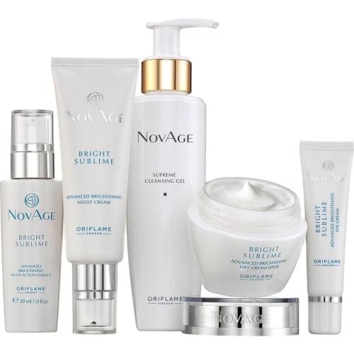 NOVAGE Bright Sublime SET - completely safe brightening solution to help correct skin pigment imperfections
