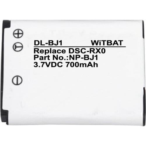 New 3.7V 700mah for Sony DSC-RX0 NP-BJ1 Professional Camera Rechargeable Battery