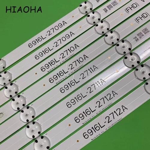 LED Backlight Strip for 49inch TV LG 49UH603V 49UH620V 49LH590V 49LH510 49LF5100 LC490DGE 6916L-2709A/2710A/2711A/2712A