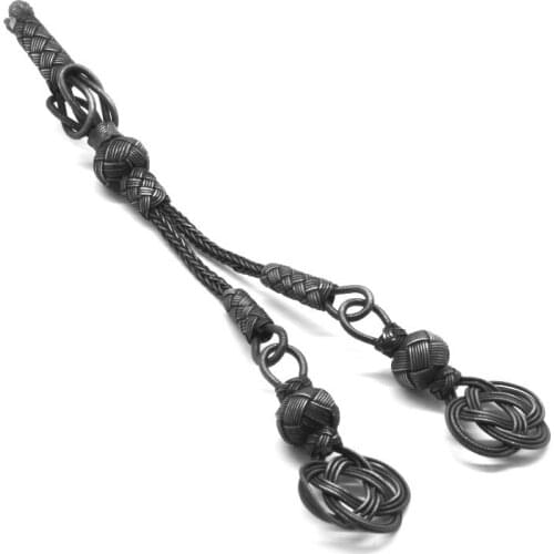 Tesbihane Tumbled Color 1000 Sterling Silver Kazaz 2li Tassel