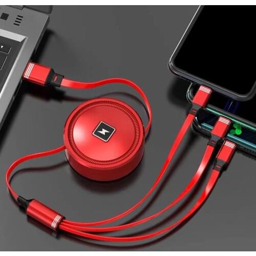Universal multi usb fast charging cable for huawei mate20 p30 type c micro retractable charge wire for samsung s10 s20 xiaomi