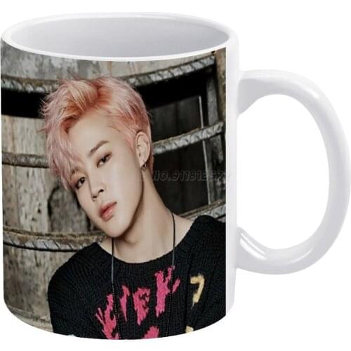 You Never Walk Alone , Jimin White Mug 11oz Ceramic Tea Cup Coffee Mug Friends Birthday Gift Kpop Kpop Boy Band Kpop Bands Kpop