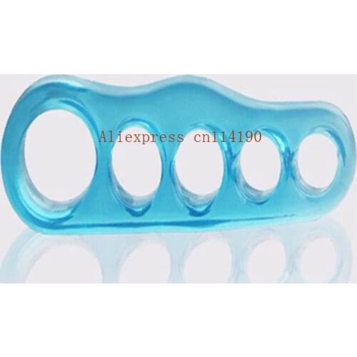 1000pcs/lot Fast Shipping Feet hallux valgus orthosis Five Toe Separator Stretchers Alignment Bunion Valgus Feet care
