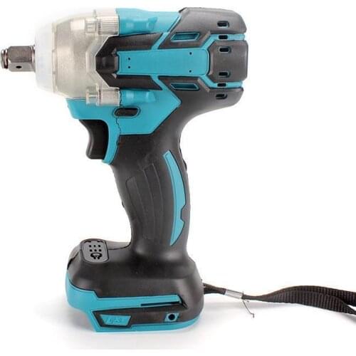 18V 800N.m. Li-Ion Cordless Electric Screwdriver Brushless Cordless 1/2'' Impact Wrench Driver Replacement for Makita Battery