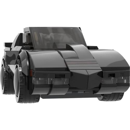 208pcs Mechanical Classic Car KITT Knights Model Bricks Creators High-techal Classical Racing Vehicle MOC Toys For Boys Gift
