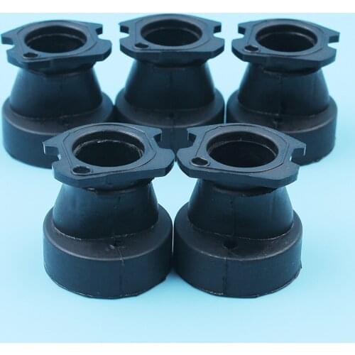 5Pc/lot Intake Manifold Bellows For Husqvarna 340 345 350 351 353 346XP 340E 340EPA 345E 345EPA EPA Chainsaw 503866302 503866301