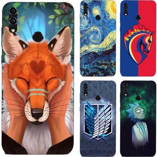 Case For Huawei Honor 8C BKK-L21 Case Cover Protective Soft Silicone Case For Huawei Honor8C TPU Back Shell For Huawei Honor 8 C