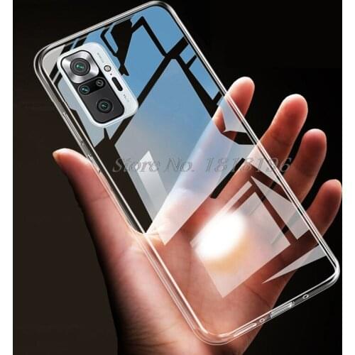 Case For Xiaomi Redmi Note 10 Pro чехол Back Cover Funda Silicone TPU Telefone Protector For Redmi Note 10 Pro 10S Shell Bumper