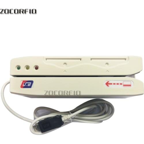 USB port Double track Hico 2750oE Magnetic stripe card reader-writer /VIP Magnetic card writer with english software