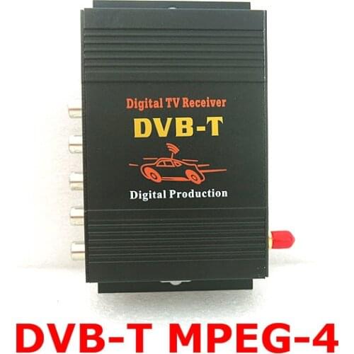 M-588X Car TV Tuner DVB-T MPEG-4 Digital TV BOX Receiver Mini TV Box use in Europe