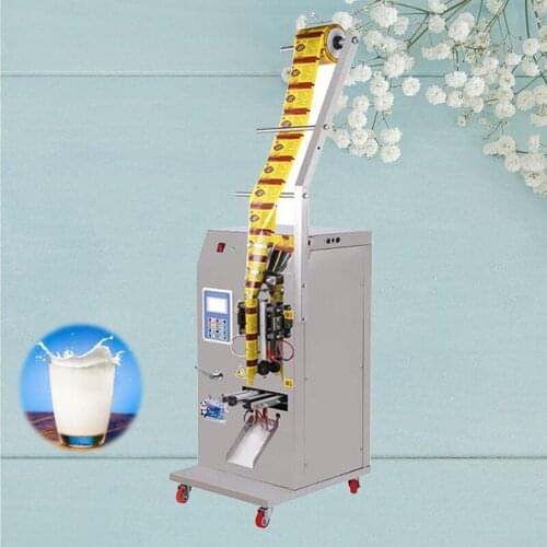 Small Automatic Packaging Machine Liquid Filling Machine For Milk Water Olive Oil Quantitative Packaging Machine