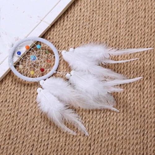 Hanging Ornaments Indian Style Dream Catcher for Wall Decoration Birthday Gift NEW Hot Purchasing Colored Feathers Home Home
